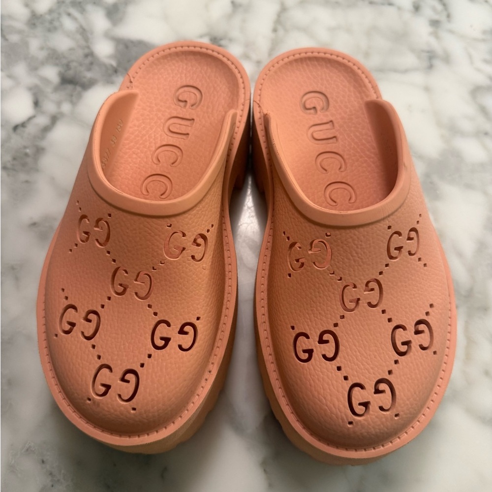 Gucci Platform Clogs